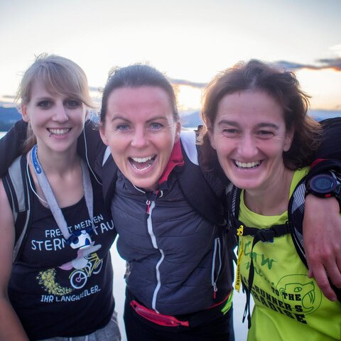 <p>Sonnenaufgang bei den Wörthersee-Ultrawanderungen</p>