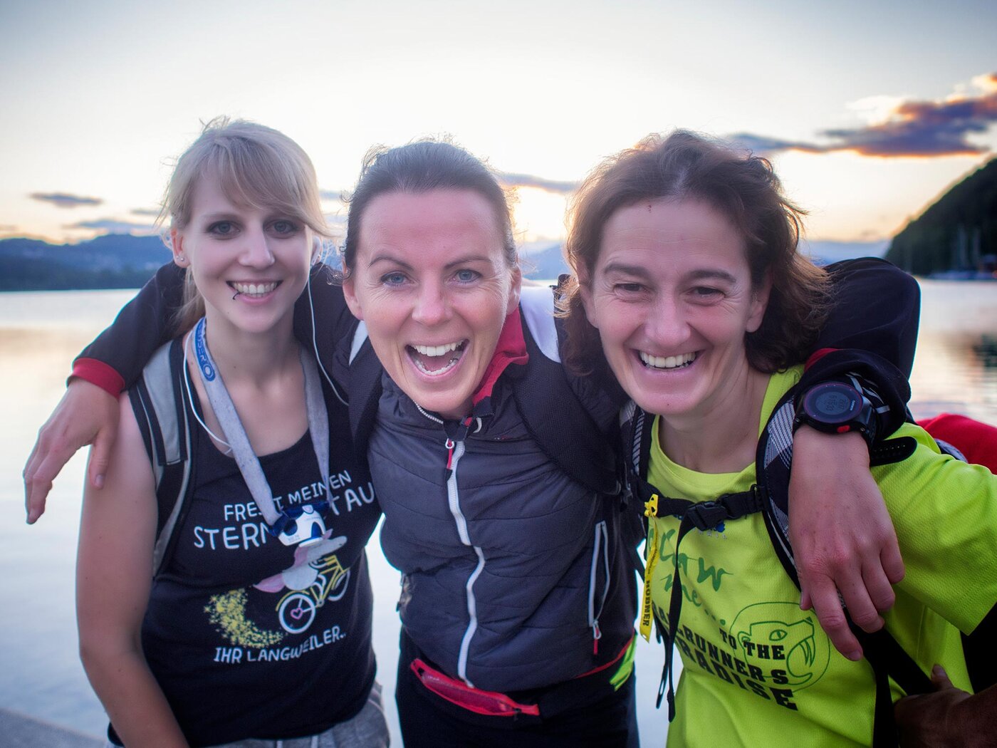 <p>Sonnenaufgang bei den Wörthersee-Ultrawanderungen</p>