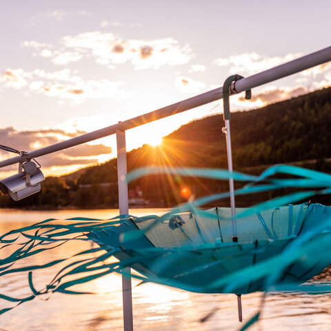 <p>Kulinarik am Schiff der Wörthersee Schifffahrt.</p>